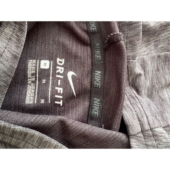 Nike Kid`s Lightweight Breathe Training Pullover Hoodie Heather Black size Mediu - Picture 4 of 4